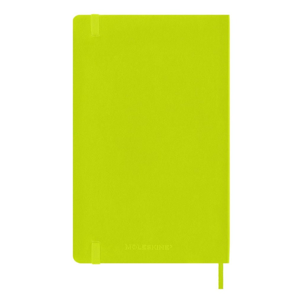 Classic Notebook Large 13x21 - Ruled Pages - Lemon Green