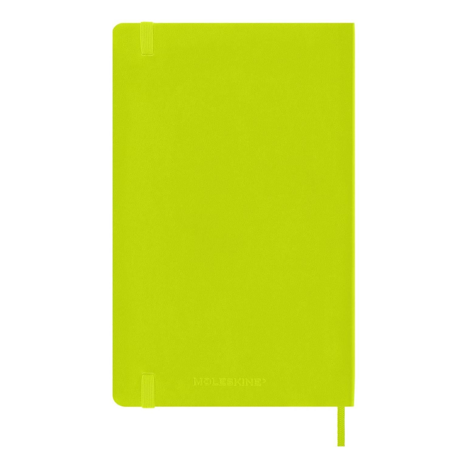Classic Notebook Large 13x21 - Ruled Pages - Lemon Green