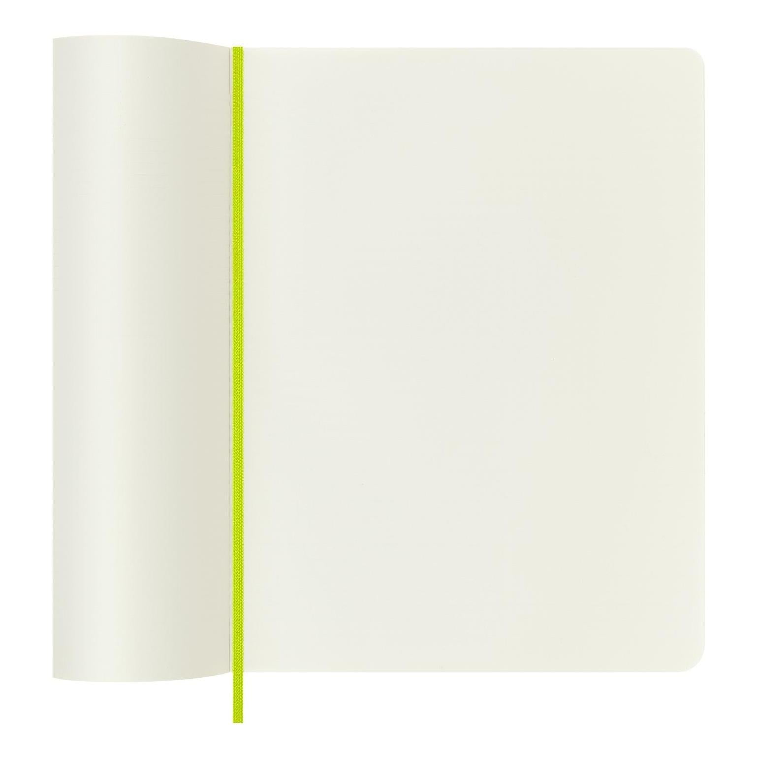 Cuaderno clásico XL 19X25 - Páginas blancas - Verde limón