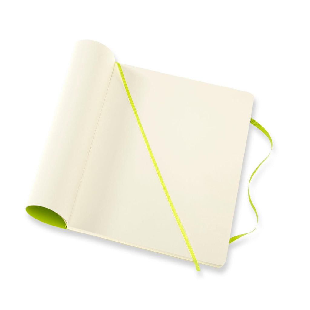 Cuaderno clásico XL 19X25 - Páginas blancas - Verde limón