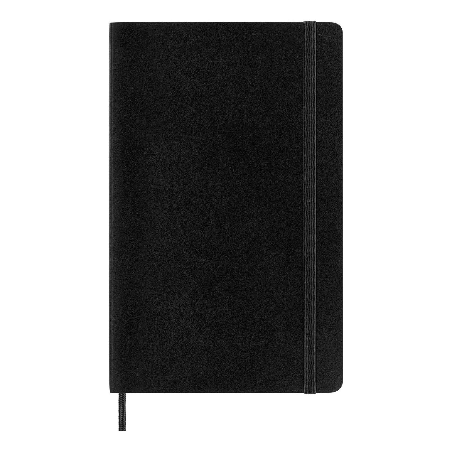 Classic Large Notebook 13x21 - Mixed (Ruled-Plain) - Black
