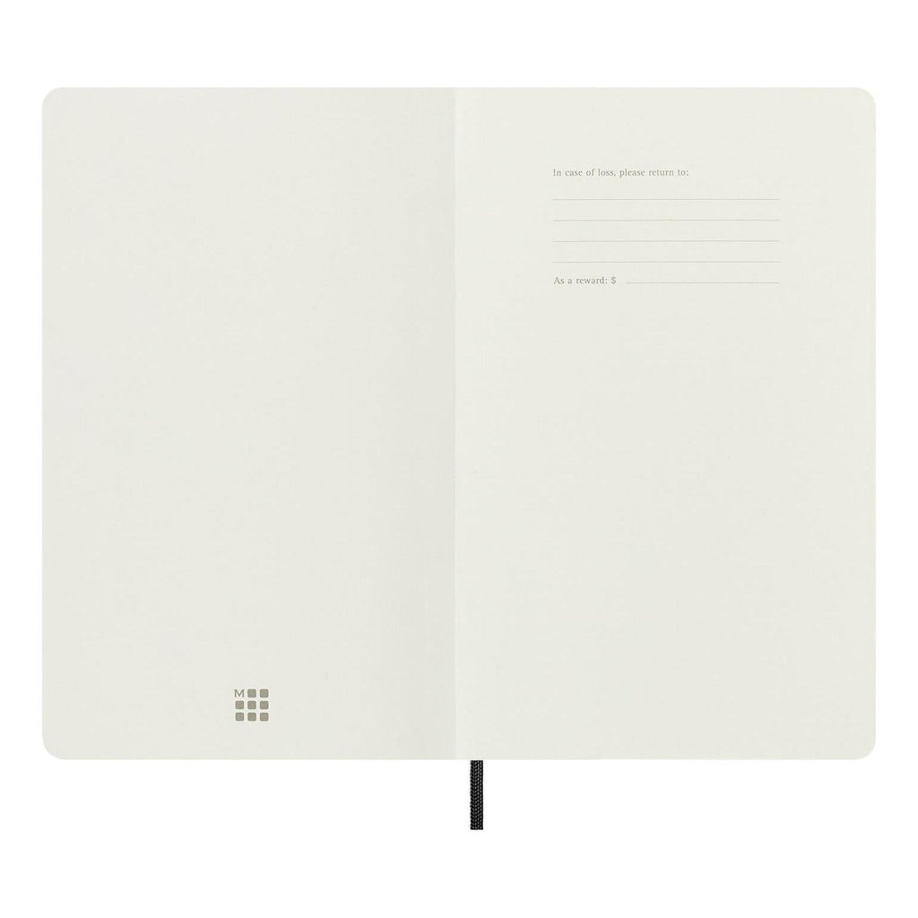 Classic Large Notebook 13x21 - Mixed (Ruled-Plain) - Black