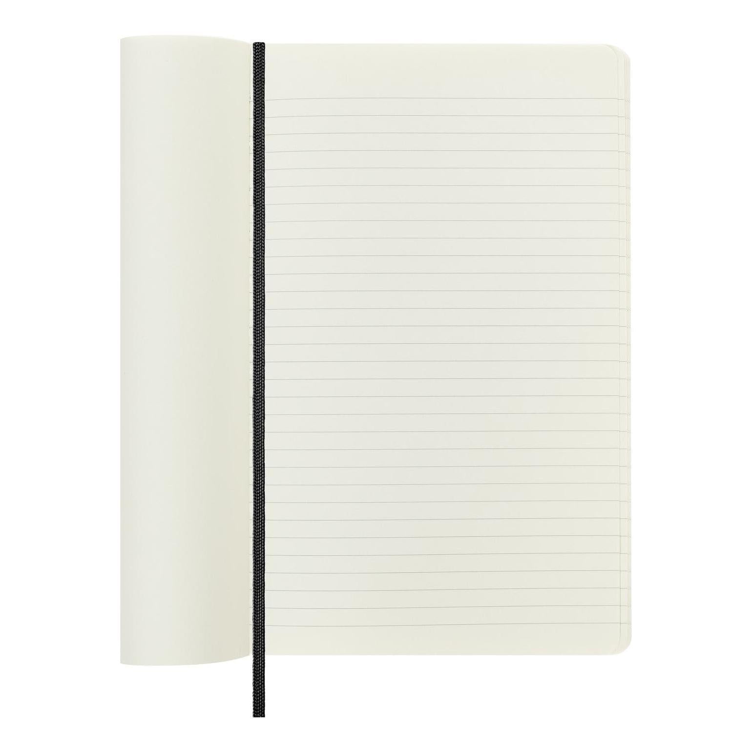 Classic Large Notebook 13x21 - Mixed (Ruled-Plain) - Black