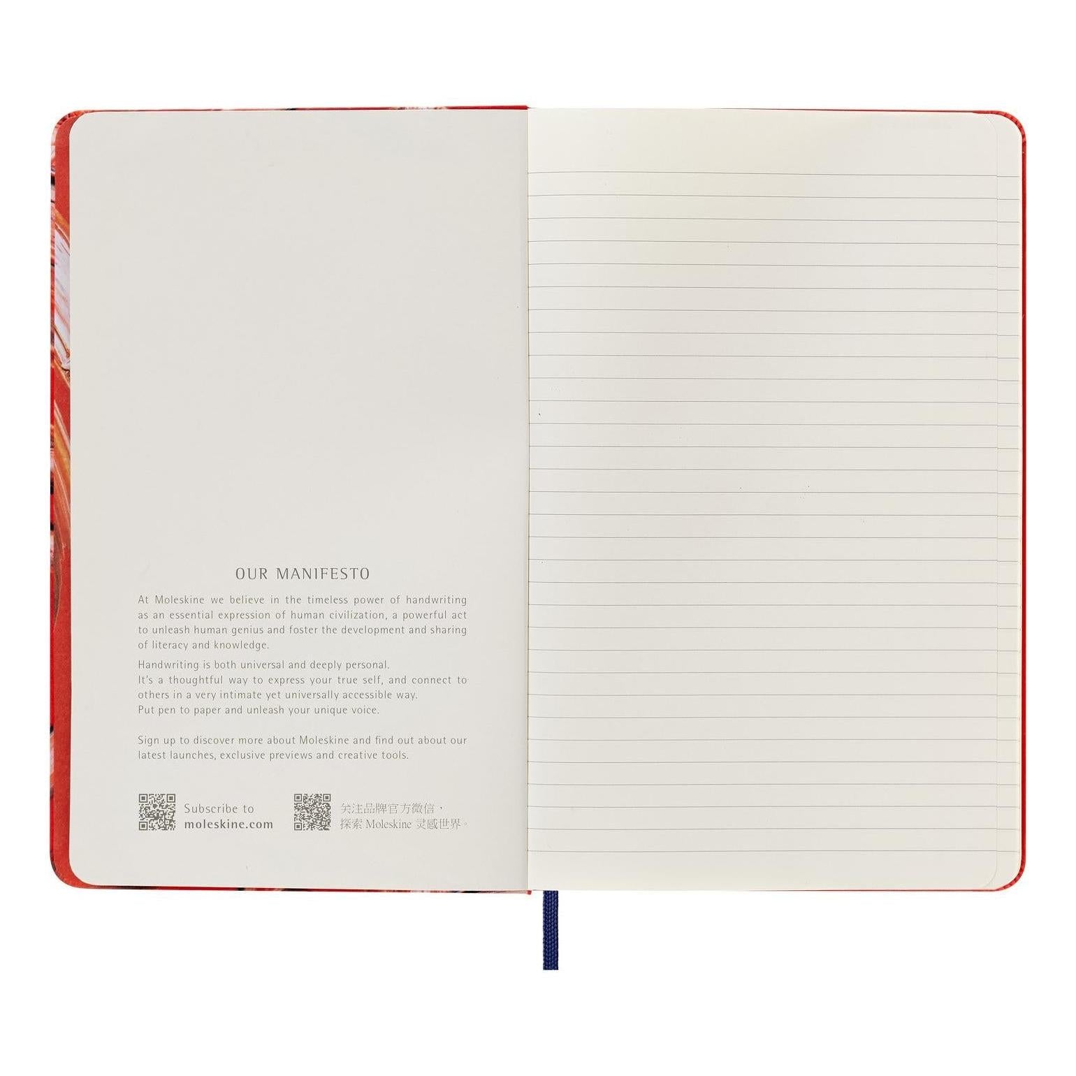 Carnet Édition Limitée Large 13X21 - Pages Lignées - Motif