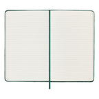 Textile Large Notebook 13X21 - Ruled Pages - Bottle Green