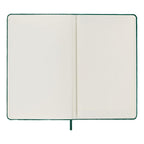 Textile Large Notebook 13X21 - Ruled Pages - Bottle Green