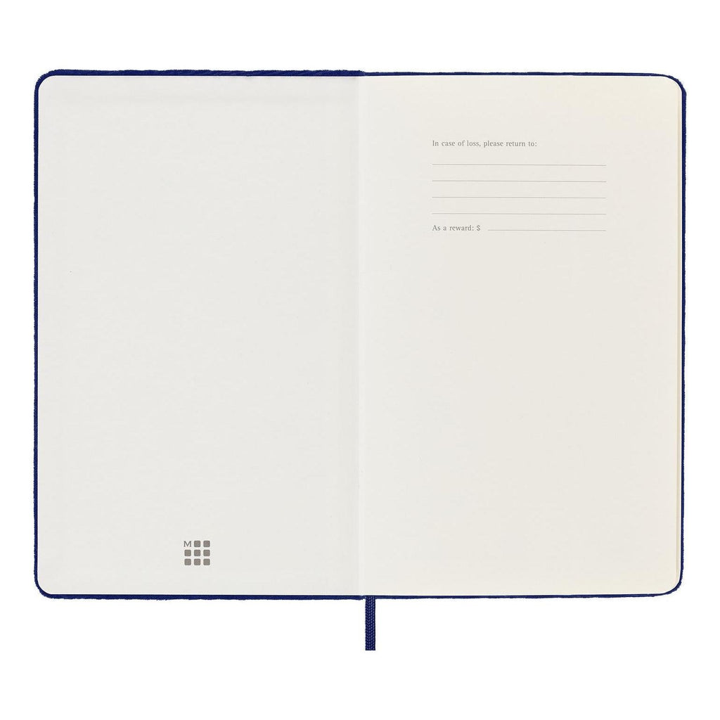 Textile Notebook Large 13X21 - Lined Pages - Iris Purple