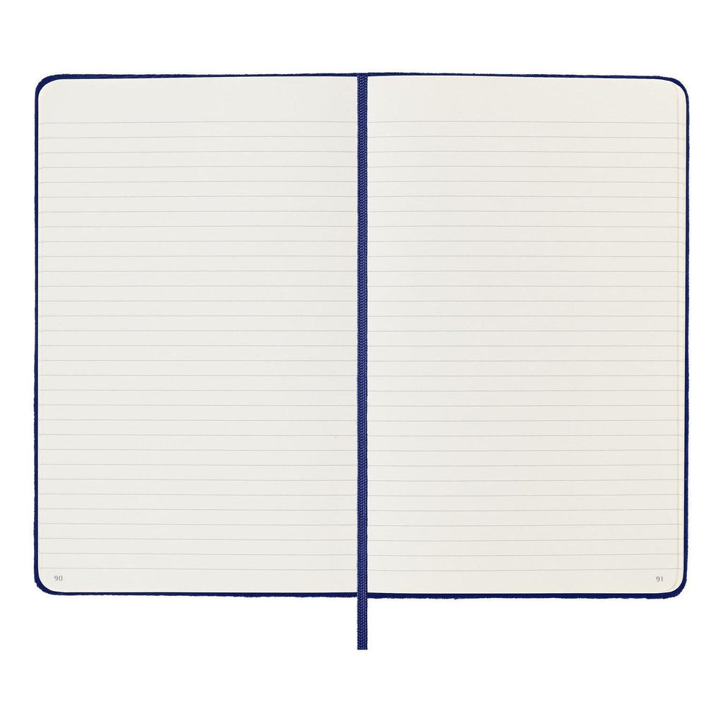 Textile Notebook Large 13X21 - Lined Pages - Iris Purple