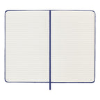 Textile Notebook Large 13X21 - Lined Pages - Iris Purple