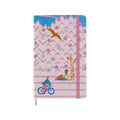 Limited Edition Large 13X21 Notebook - Ruled Pages - Bicycle