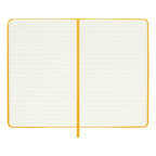 Carnet Classique Pocket 9X14 - Pages Lignées - Jaune Orangé