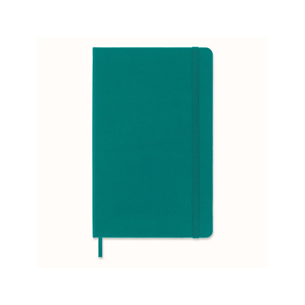 Classic Notebook Large 13x21 - Ruled Pages - Magnetic Green