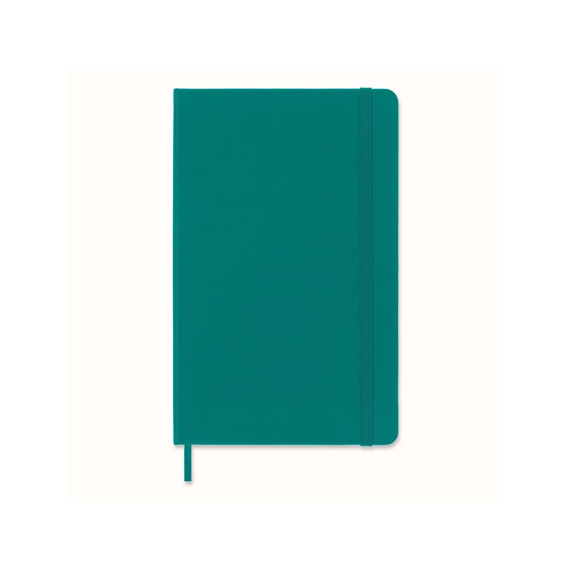 Classic Notebook Large 13x21 - Ruled Pages - Magnetic Green