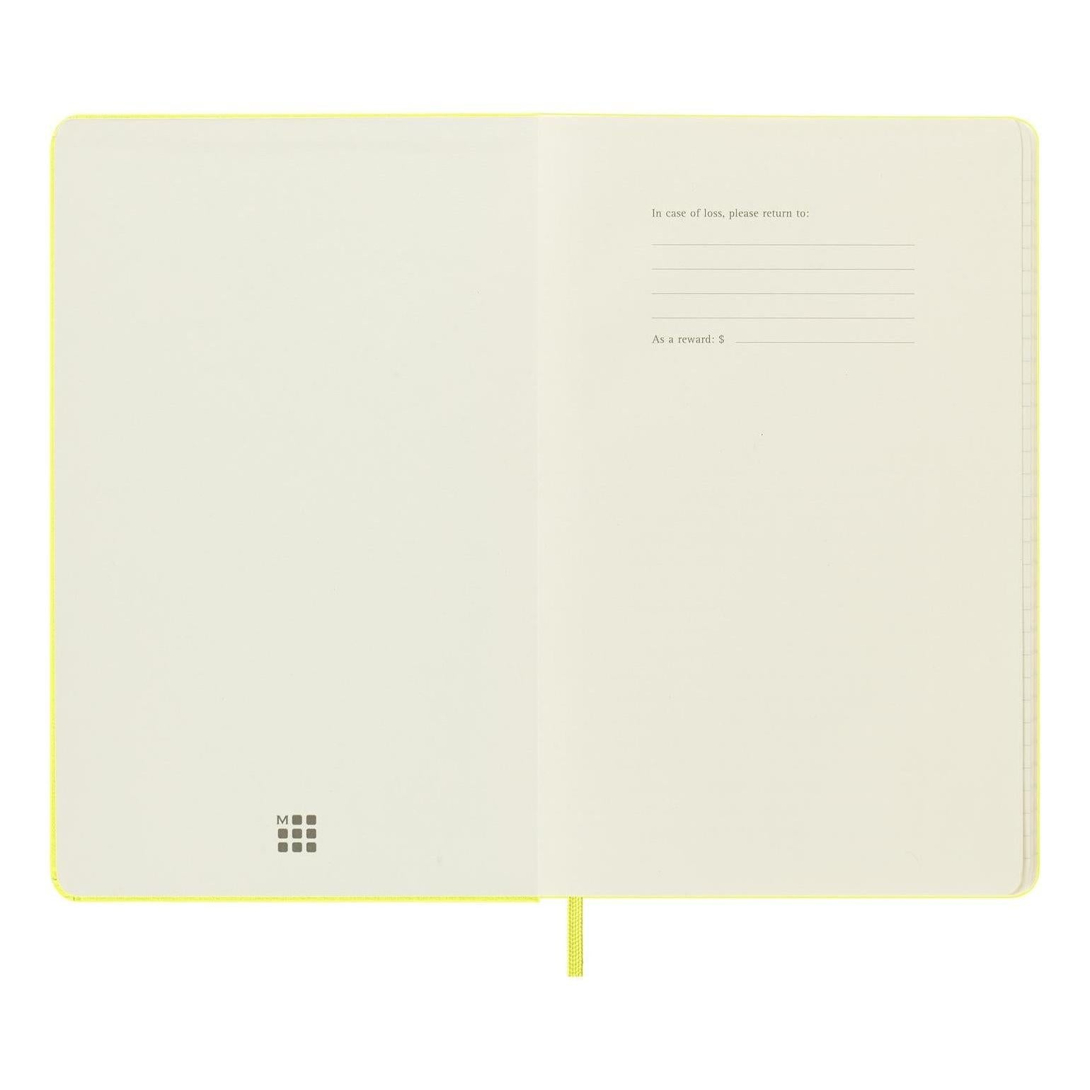 Classic Notebook Large 13x21 - Ruled Pages - Straw Yellow