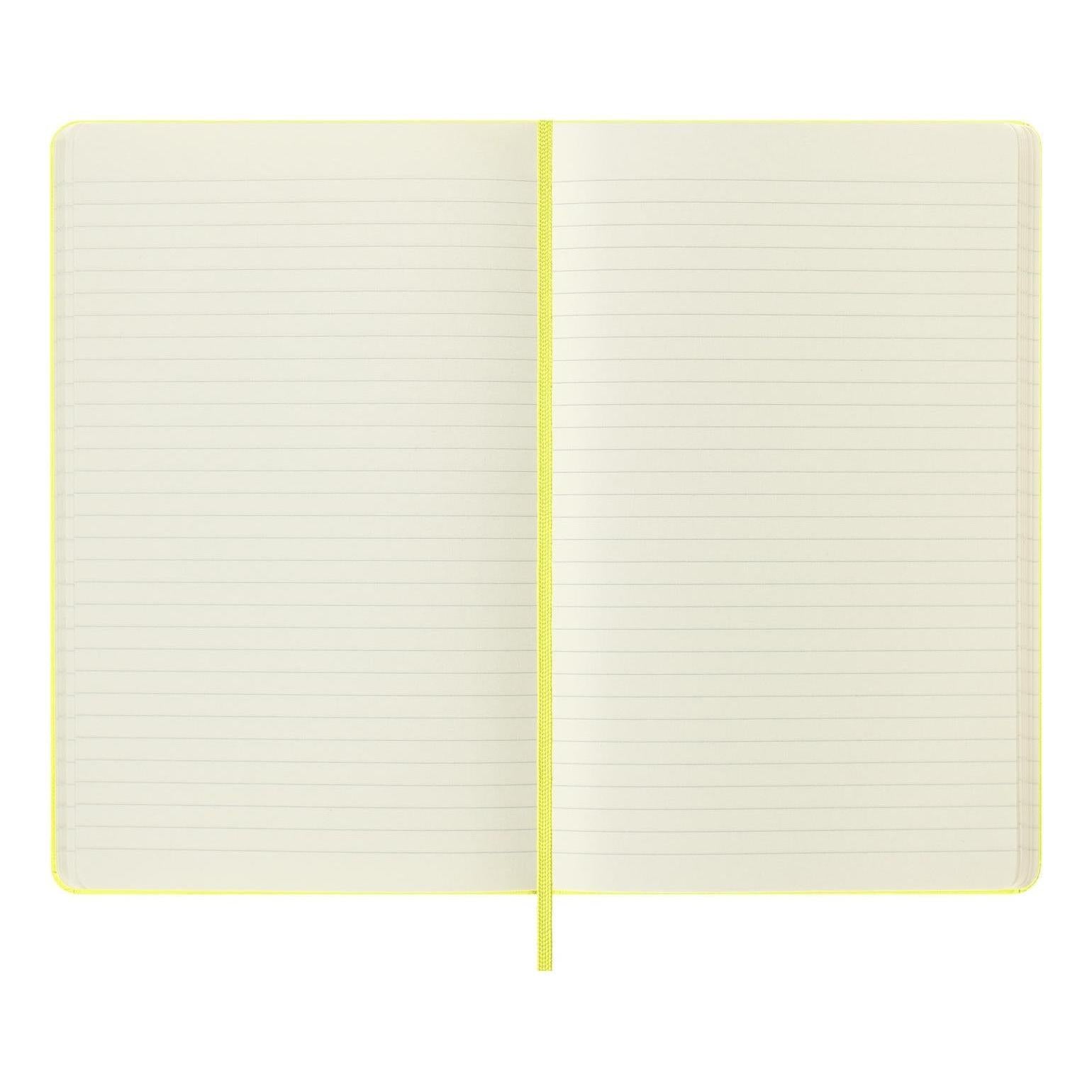 Classic Notebook Large 13x21 - Ruled Pages - Straw Yellow