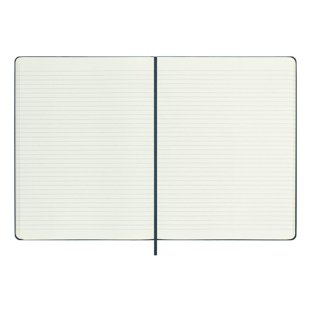 Cuaderno clásico XL 19x25 - Páginas rayadas - Gris de Payne