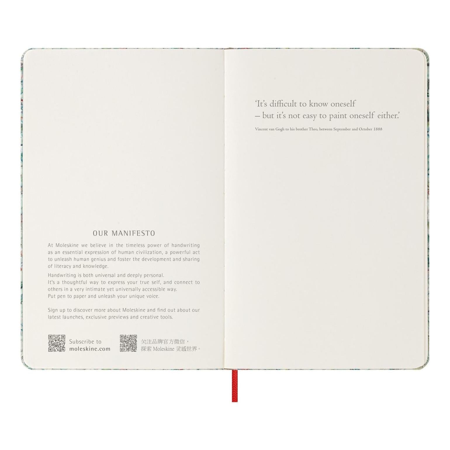 Cuaderno de bocetos Large 13X21 - Páginas blancas - Colores surtidos