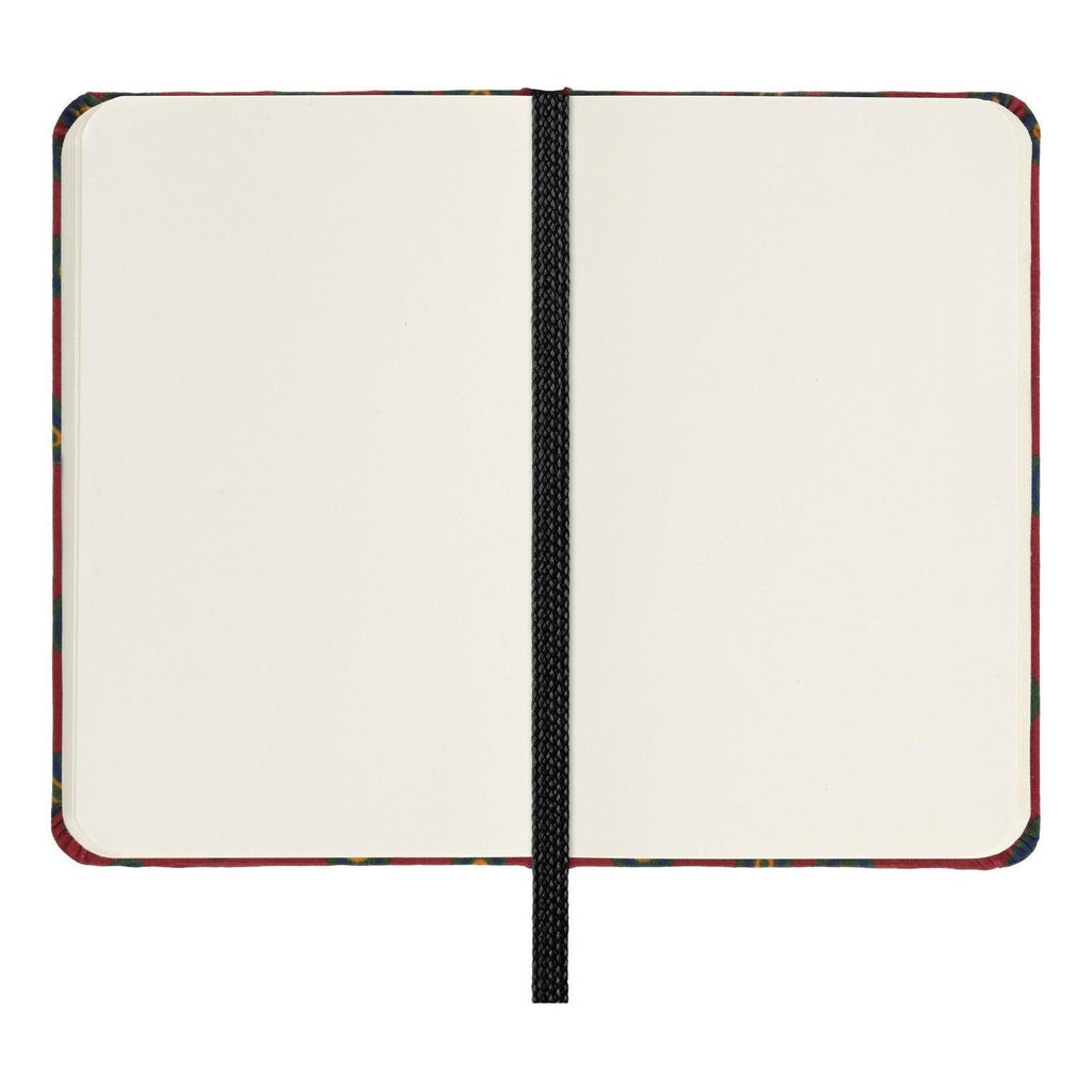 Carnet Édition Limitée Xs 6.5X10.5 - Pages Blanches - Motif Paisley Bordeaux