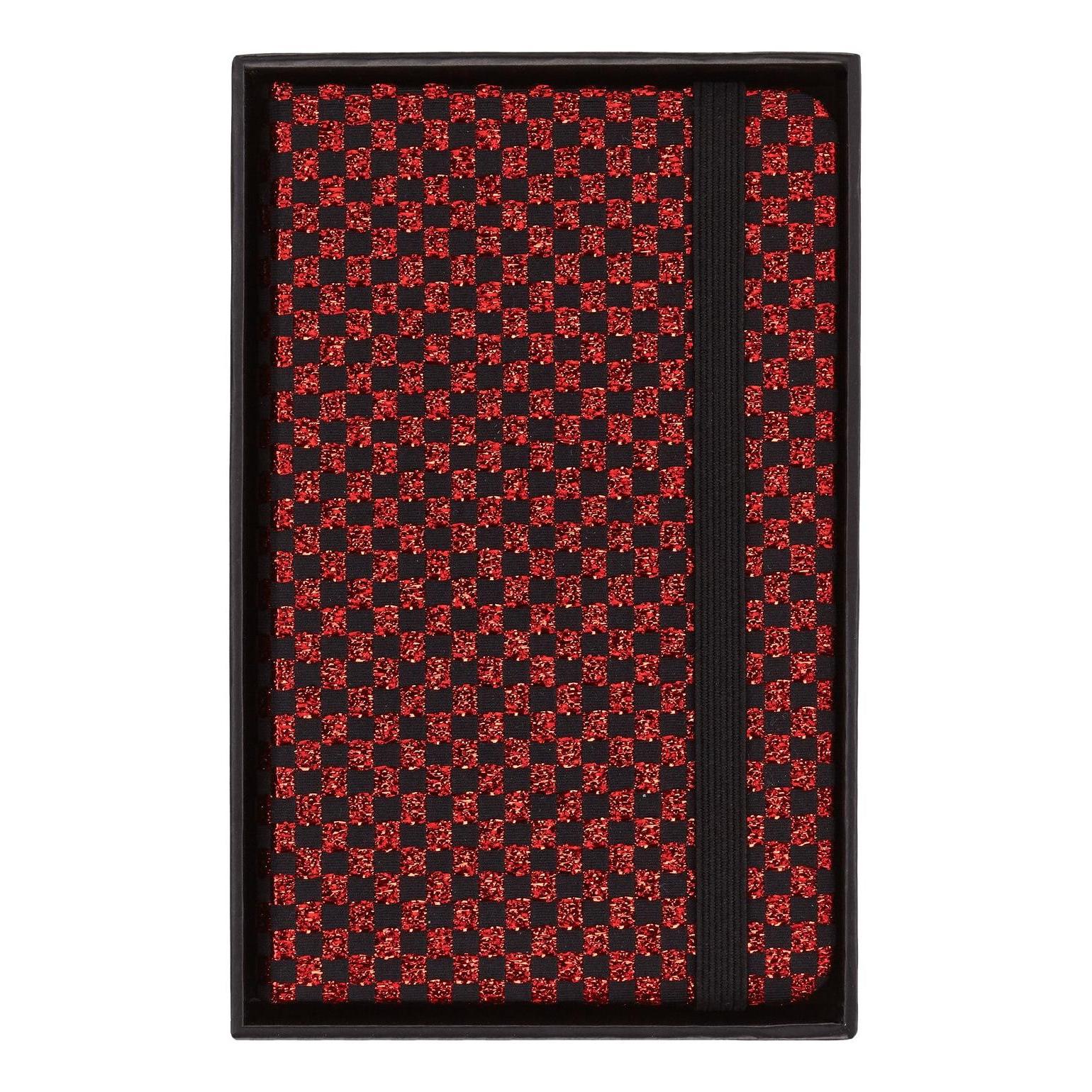 Limited Edition Xs 6.5X10.5 Notebook - Blank Pages - Metallic Red