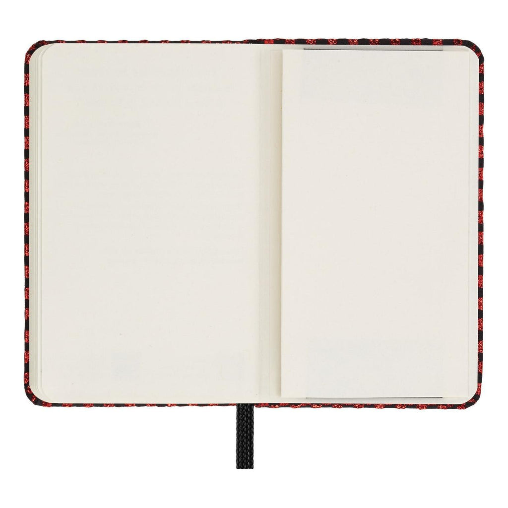 Limited Edition Xs 6.5X10.5 Notebook - Blank Pages - Metallic Red