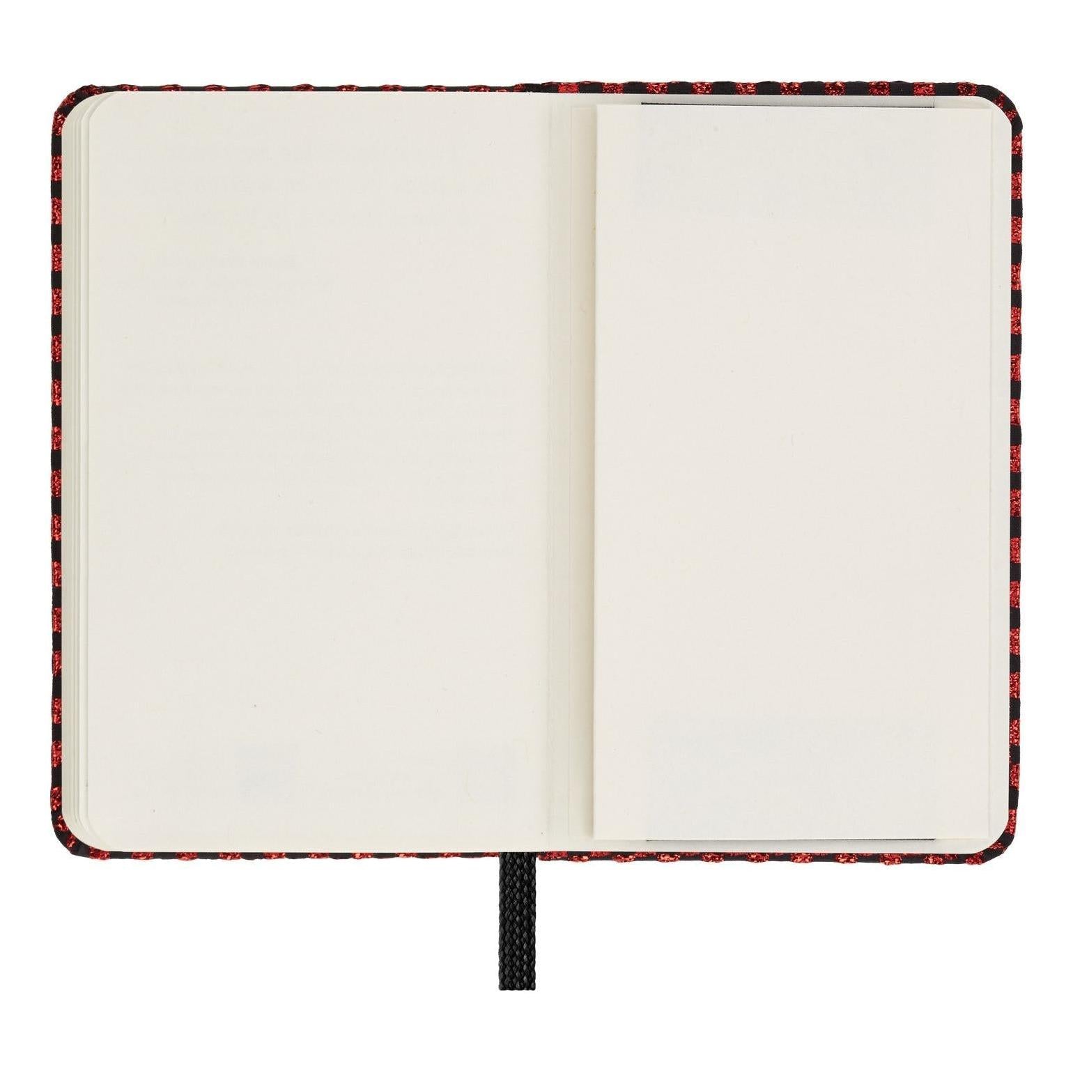 Limited Edition Xs 6.5X10.5 Notebook - Blank Pages - Metallic Red