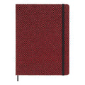 Limited Edition Notebook Xl 19X25 - Lined Pages - Metallic Red