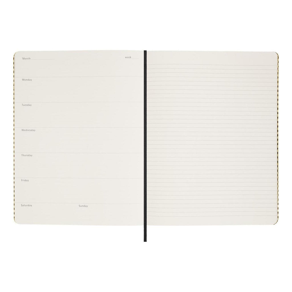 Undated Diary XL 20.4 x 25.2 - Undated - Gold