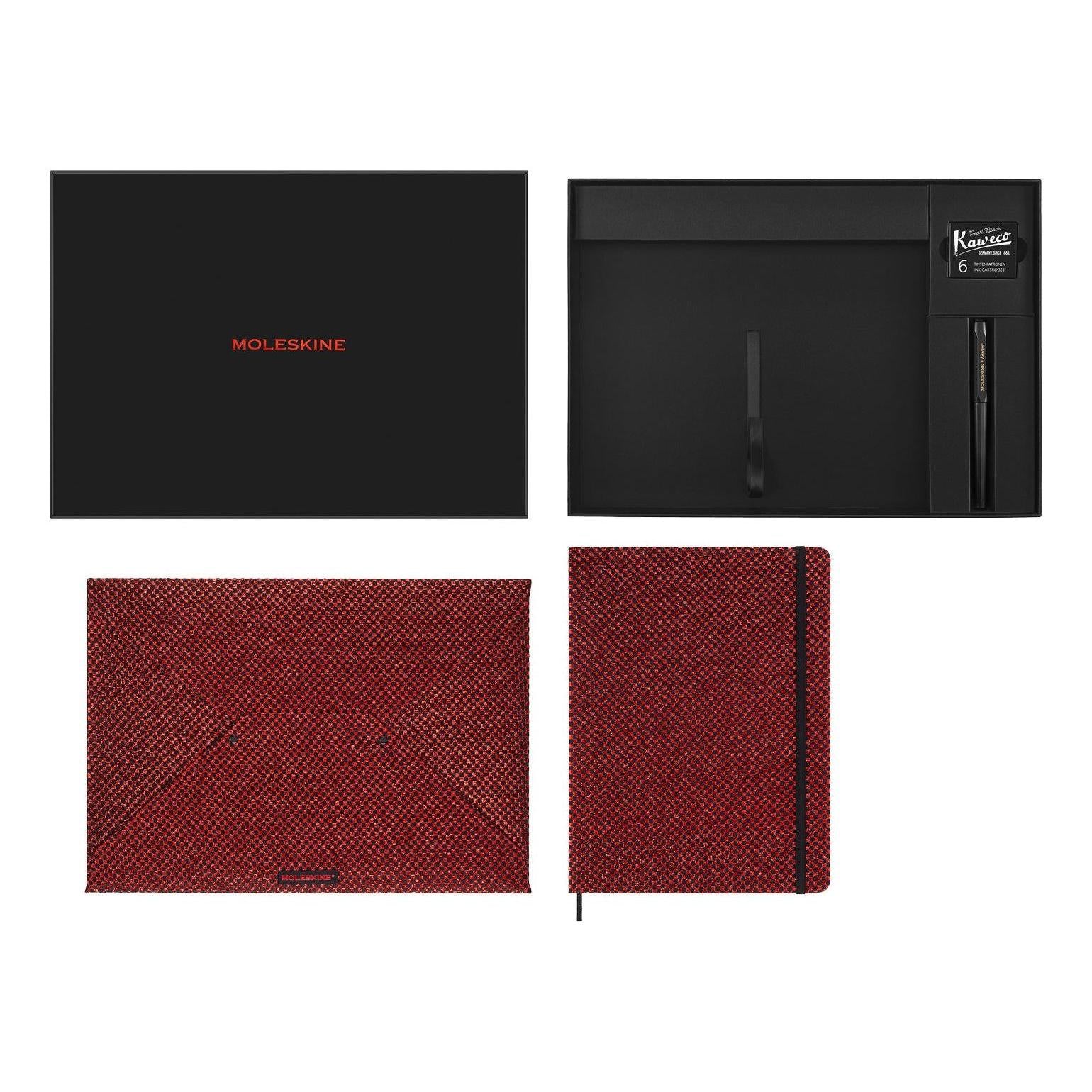 Undated Planner XL 20.4x25.2 - Undated - Metallic Red