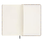 Carnet Édition Limitée Large 13X21 - Pages Lignées - Motif Paisley Jaune