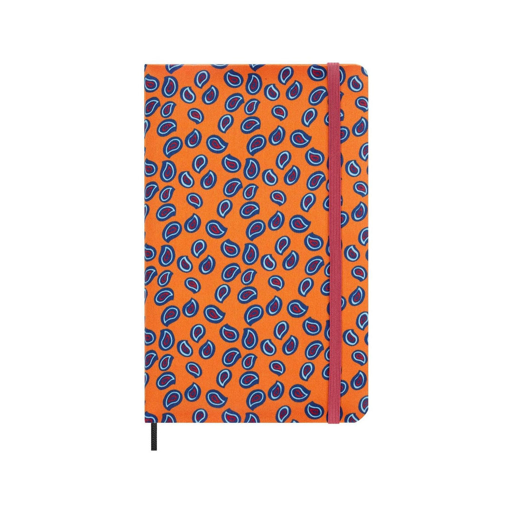 Undated Diary Large 13X21 - Undated - Orange Paisley Pattern