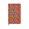 Undated Diary Large 13X21 - Undated - Orange Paisley Pattern