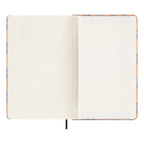 Undated Diary Large 13X21 - Undated - Orange Paisley Pattern