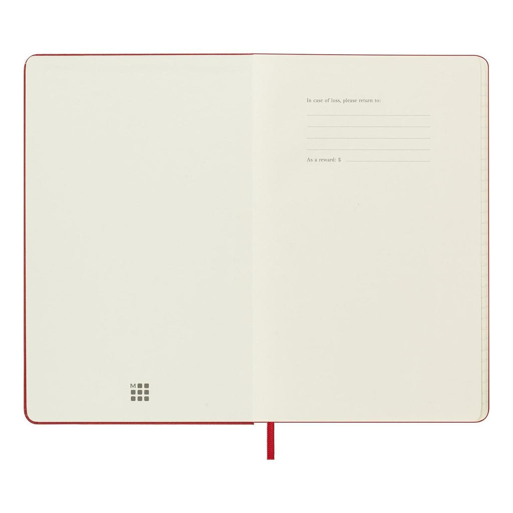 12-Month Classic Diary Large 13X21 - Daily - Scarlet Red