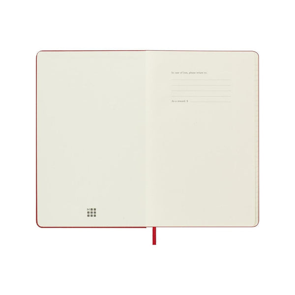 12-Month Classic Diary Large 13X21 - Daily - Scarlet Red