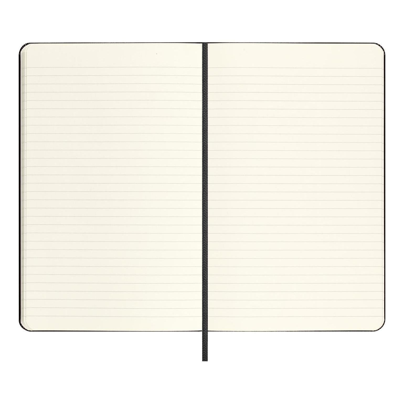 Carnet Édition Limitée Large 13X21 - Pages Lignées - Noir