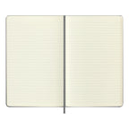 Festive Large 13X21 Notebook - Ruled Pages - Black