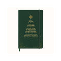 Carnet Fêtes Large 13X21 - Pages Lignées - Vert Myrte