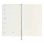 18-Month Classic Diary Large 13X21 - Weekly Notebook - Black