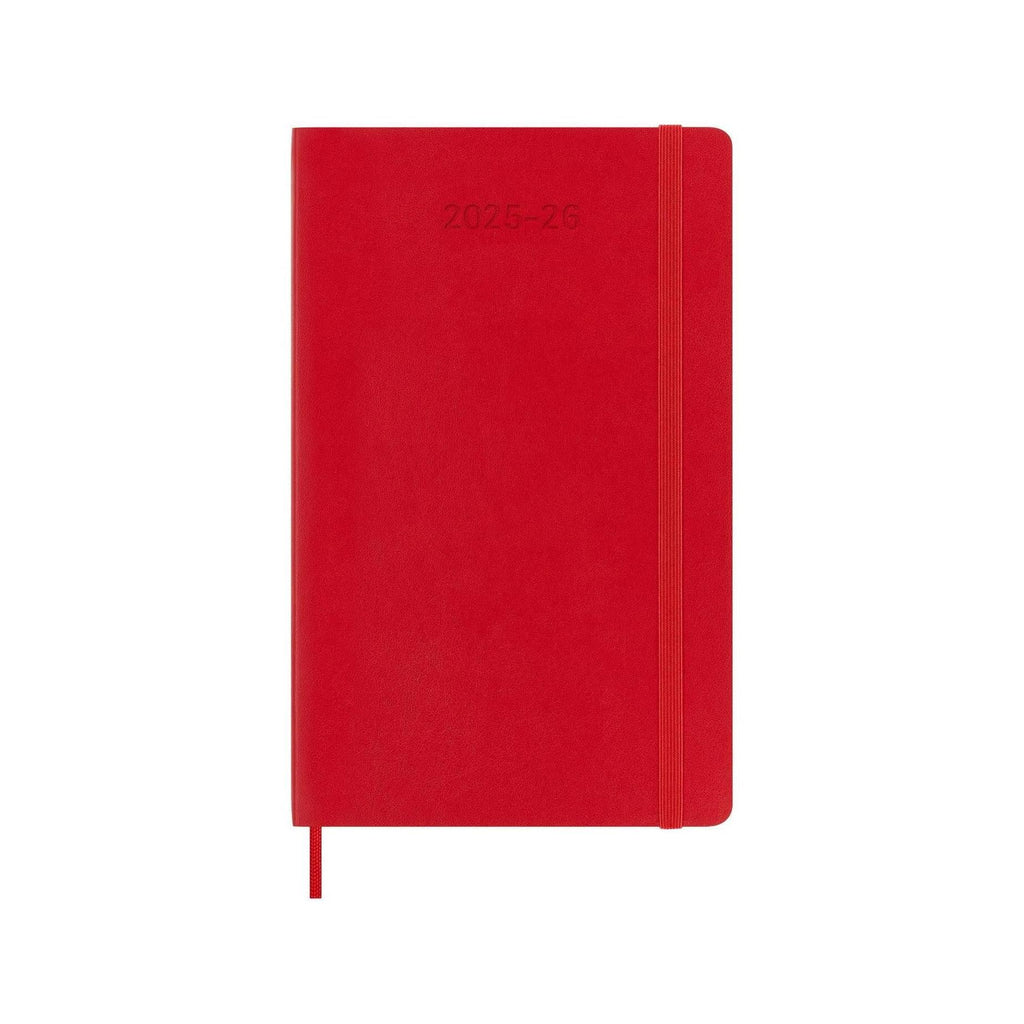 18-Month Classic Planner Large 13x21 - Weekly Notebook - Scarlet Red
