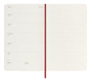 Diary - 18 Months - Pu - Polyurethane - Scarlet Red