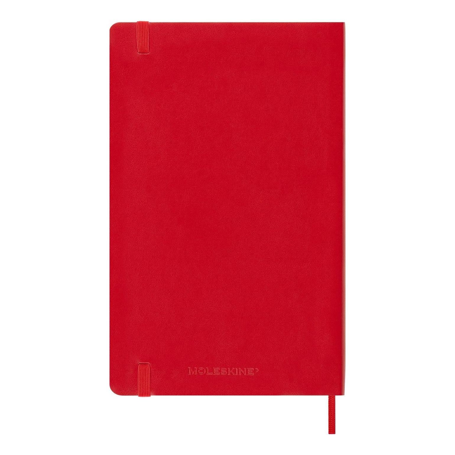 18-Month Classic Planner Large 13x21 - Weekly Notebook - Scarlet Red