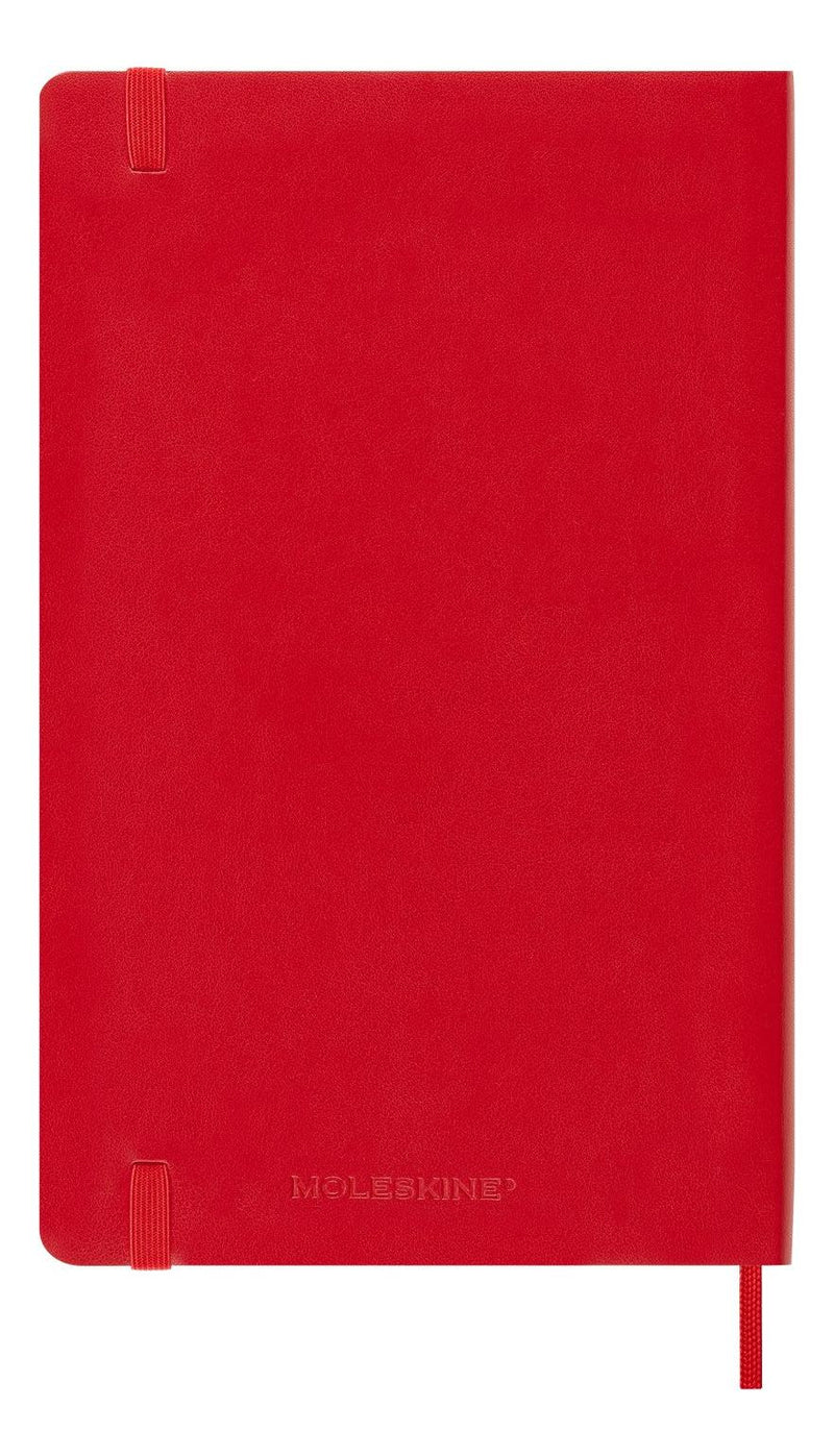 Diary - 18 Months - Pu - Polyurethane - Scarlet Red