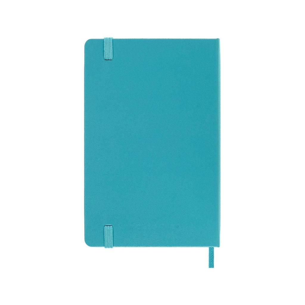 Carnet Classique Pocket 9X14 - Pages Lignées - Bleu Récif