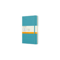 Carnet Classique Large 13X21 - Pages Lignées - Bleu Récif