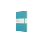 Carnet Classique Large 13X21 - Pages Lignées - Bleu Récif