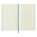 Carnet Classique Large 13X21 - Pages Lignées - Bleu Récif
