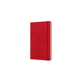 Carnet Classique Large 13X21 - Pages Pointillées - Rouge Écarlate