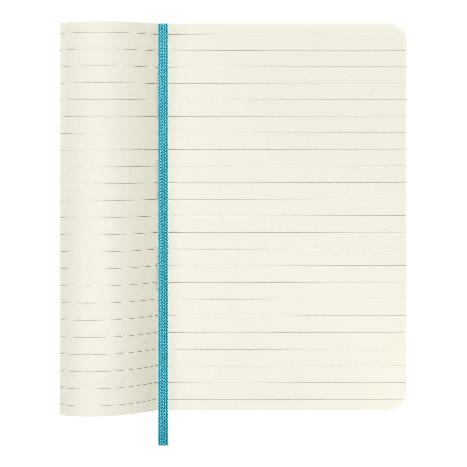 Classic Notebook Pocket 9x14 - Ruled Pages - Reef Blue