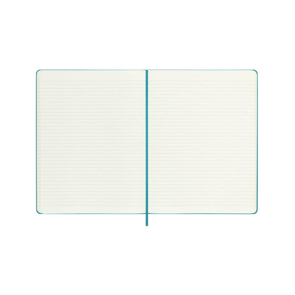 Classic Notebook XL 19x25 - Ruled Pages - Reef Blue