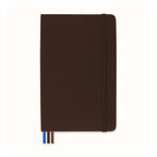 Traveller Medium 11.5X18 Notebook - Text - Coffee Brown